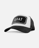 Men JOHN HATTER & CO G.O.A.T Plate Trucker Hat