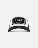 Men JOHN HATTER & CO G.O.A.T Plate Trucker Hat