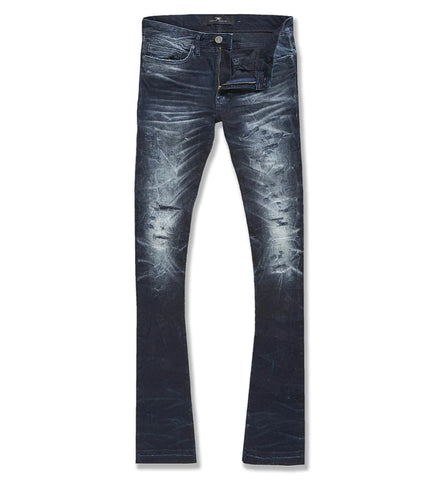 Men JORDAN CRAIG Martin Stacked Rip & Repair Jean