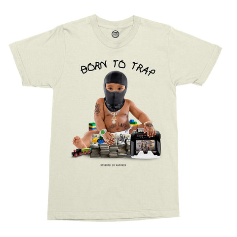 Men STREETZ IZ WATCHIN Trap Baby 2 T-shirt