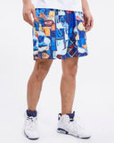 Men ROKU STUDIO Jazz Art AOP Nylon Short