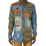 Men SMUGGLERS MOON Woven Button Down Shirt