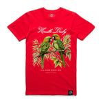 Men HASTA MUERTE Tropical Birds T-Shirt