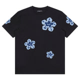 Men ROKU STUDIO Denim Patch Tear T-Shirt