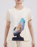Women ROKU STUDIO Soft Feather T-Shirt