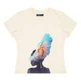 Women ROKU STUDIO Soft Feather T-Shirt