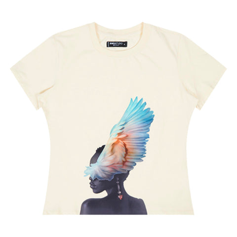 Women ROKU STUDIO Soft Feather T-Shirt