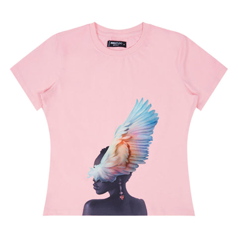 Women ROKU STUDIO Soft Feather T-Shirt