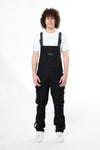 Men SMOKE RISE Handle Cargo Pocket Canvas Overall