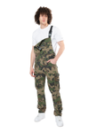 Men SMOKE RISE Handle Cargo Pocket Canvas Overall