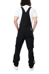 Men SMOKE RISE Handle Cargo Pocket Canvas Overall