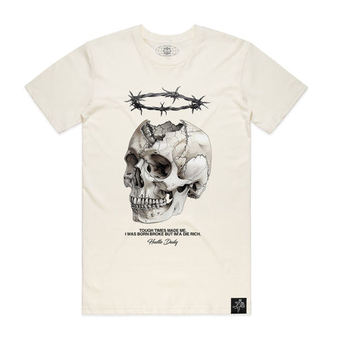 Men HASTA MUERTE Barbed Wire Halo T-Shirt