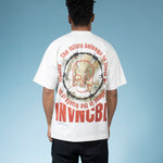 Men INVNCBL Barbed Skull T-Shirt