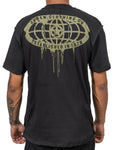 Men JUREN Death Before Dishonor Distressed T-Shirt