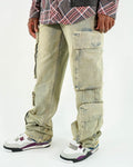 Men SMUGGLERS MOON Woven Bottom Stack Jean