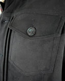 Men SMUGGLERS MOON Black Suede Jacket