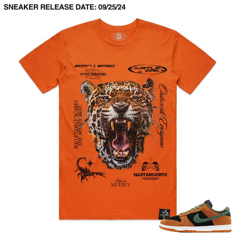 Men HASTA MUERTE Leopard Roar T-Shirt