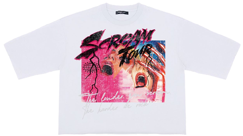 Men ROKU STUDIO Scream Tour Cropped Drop Shirt