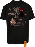 Men FORGOTTEN FACES Cross My Heart Red Snake T-Shirt