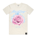 Men HASTA MUERTE Watercolor Rose T-Shirt