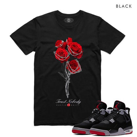 Men HASTA MUERTE Barbed Roses T-Shirt