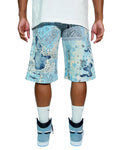 Men SMUGGLERS MOON Thread-Stitched Short