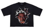 Men ROKU STUDIO Artful Cropped Drop Shirt