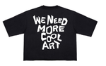 Men ROKU STUDIO Artful Cropped Drop Shirt