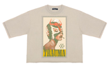 Men ROKU STUDIO Trauma Cropped Drop Shirt