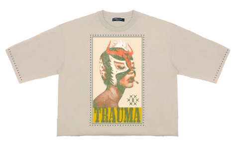 Men ROKU STUDIO Trauma Cropped Drop Shirt