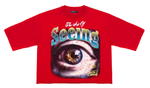Men ROKU STUDIO Vision Cropped Drop Shirt
