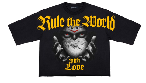 Men ROKU STUDIO One World Cropped Drop Shirt