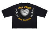 Men ROKU STUDIO One World Cropped Drop Shirt