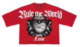 Men ROKU STUDIO One World Cropped Drop Shirt