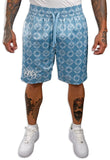 Men JUREN Friso AOP Knit Shorts