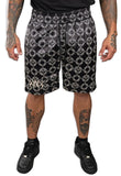 Men JUREN Friso AOP Knit Shorts