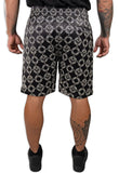 Men JUREN Friso AOP Knit Shorts