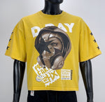 Men FIFTH LOOP D-Day Heavy Weight Cropped T-Shirt