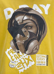 Men FIFTH LOOP D-Day Heavy Weight Cropped T-Shirt