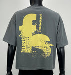 Men FIFTH LOOP Foresight Heavy Weight Cropped T-Shirt