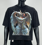 Men FIFTH LOOP Eternal Heavy Weight Cropped T-Shirt