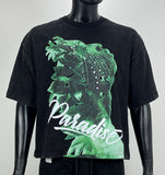 Men FIFTH LOOP Paradise Heavy Weight Cropped T-Shirt