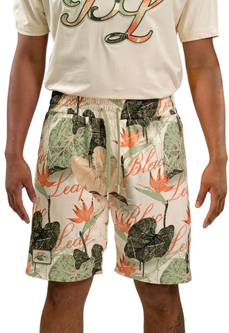 Men BLAC LEAF Leaf Arrangement Shorts