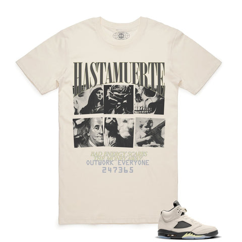 Men HASTA MUERTE Outwork Everyone Images T-Shirt