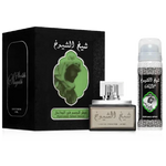 Men LATTAFA Sheikh Al Shuyukh Black Gift Set 1.7 FL OZ