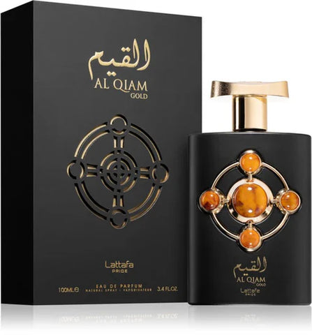 Unisex LATTAFA PRIDE Al Qiam Gold Eau De Parfum 3.4 FL OZ