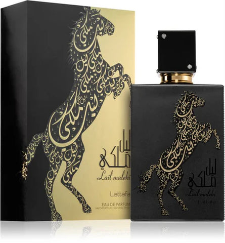 Unisex LATTAFA Lail Maleki Eau DE Parfum 3.4 FL OZ