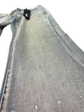Men KINDRED Rhinestone Denim Stacked Jeans