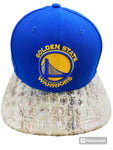 NEW ERA 9Fifty Golden State Warriors Croc Canvas Snapback