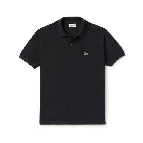 Men LACOSTE Heathered Petit Pique Polo Shirt